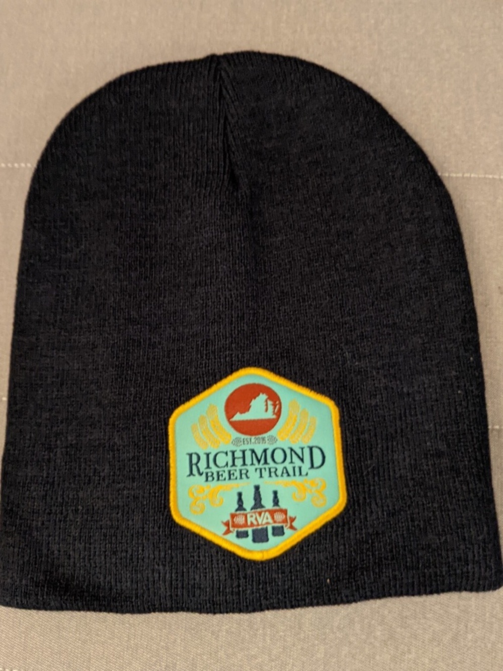 Unisex Hardywood Richmond VA (RVA) Beer Trail Beanie Winter Hat w/ Coozie NWOT